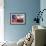 FDNY Truck with American Flag-null-Framed Photo displayed on a wall