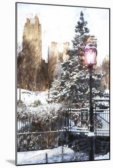 Central Park in Winter-Philippe Hugonnard-Mounted Giclee Print