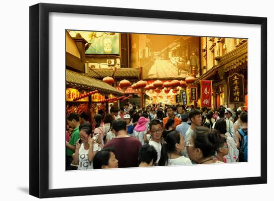 China 10MKm2 Collection - Chinese Street Atmosphere-Philippe Hugonnard-Framed Photographic Print