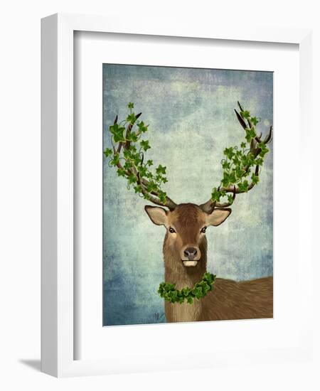 Green King-Fab Funky-Framed Art Print