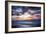 Stormy Morning Sunrise-Alan Hausenflock-Framed Photographic Print