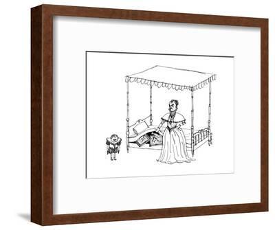 Mom Porn Art Illustration - A Victorian mother finds her son's porn collection. - New Yorker Cartoon  Premium Giclee Print by Edward Steed | Art.com