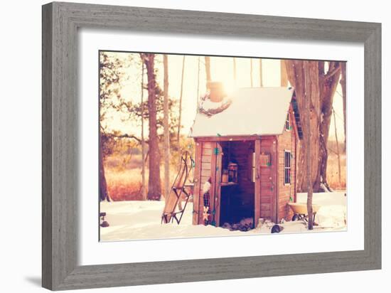 Santa's Workshop-Kelly Poynter-Framed Photographic Print