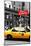 Safari CityPop Collection - New York Yellow Cab in Soho II-Philippe Hugonnard-Mounted Photographic Print