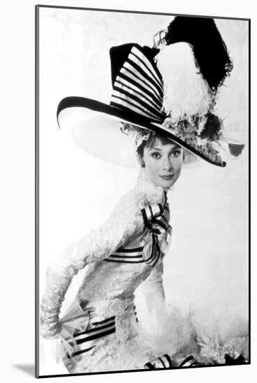 My Fair Lady, Audrey Hepburn, 1964-null-Mounted Premium Photographic Print