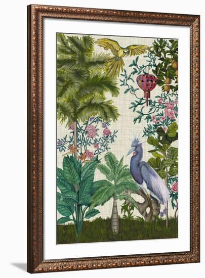 Paradis Chinoiserie I-Naomi McCavitt-Framed Art Print