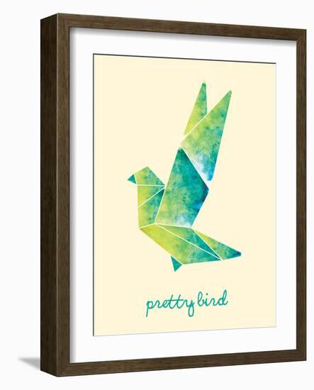 Pretty Bird-null-Framed Art Print