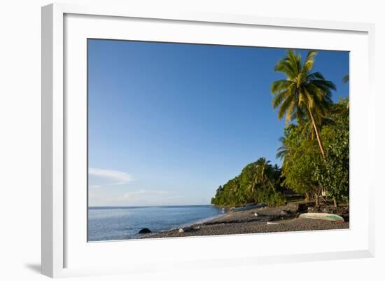 Beach at Savo Island, Solomon Islands, Pacific-Michael Runkel-Framed Photographic Print