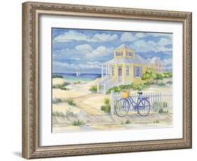 Beach Cruiser Cottage II-Paul Brent-Framed Art Print