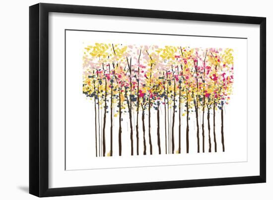 Autumn Woods-Sara Berrenson-Framed Art Print