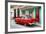 Cuba Fuerte Collection - Old Cuban Red Car-Philippe Hugonnard-Framed Photographic Print