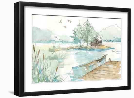 Lakehouse II-Anne Tavoletti-Framed Art Print