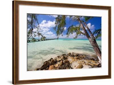 View of the Rum Point Jetty, Grand Cayman Island Photographic Print by ...