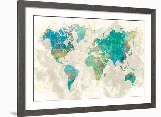 No Borders-Fontaine Stephane-Framed Art Print