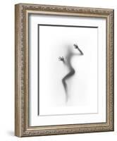 Flattened-Shadow-Framed Art Print