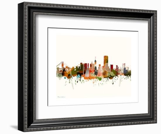 San Francisco California Mark 2-Mark Ashkenazi-Framed Giclee Print