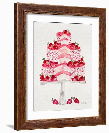 Strawberry Short Cake-Cat Coquillette-Framed Giclee Print