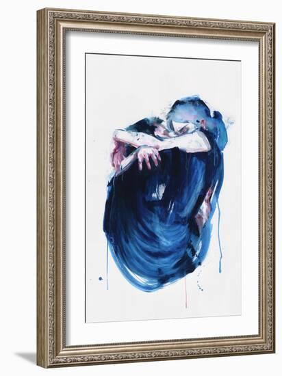 The Noise of the Sea-Agnes Cecile-Framed Art Print