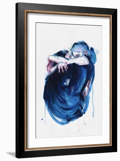 The Noise of the Sea-Agnes Cecile-Framed Art Print