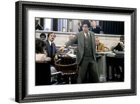 Justice pour tous AND JUSTICE FOR ALL by Norman Jewison with Al Pacino, 1979 (photo)-null-Framed Photo