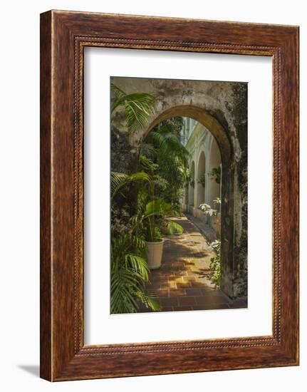 Historic Santuario and Iglesia de San Pedro Claver, Cartagena, Colombia.-Jerry Ginsberg-Framed Photographic Print