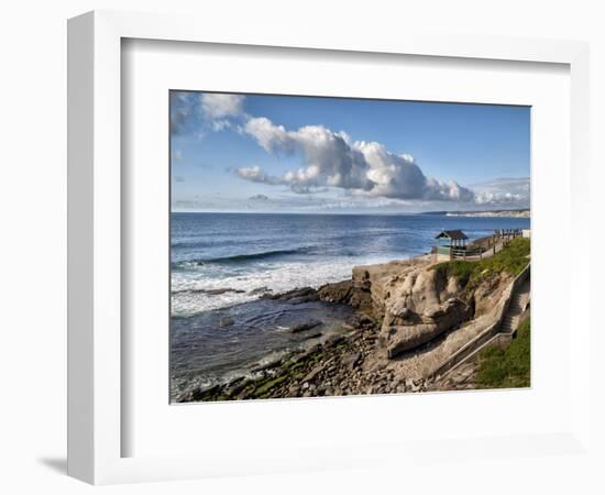 USA, California, La Jolla, Coastal La Jolla at Shell Beach-Ann Collins-Framed Photographic Print