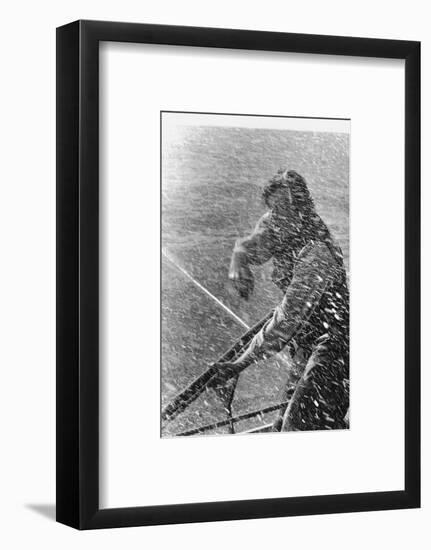John Huston's film " Moby Dick" , starred Gregory Peck,1954.-Erich Lessing-Framed Photographic Print