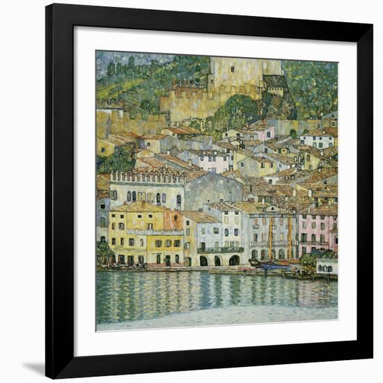 Malcesine, Lake Garda, 1913-Gustav Klimt-Framed Giclee Print