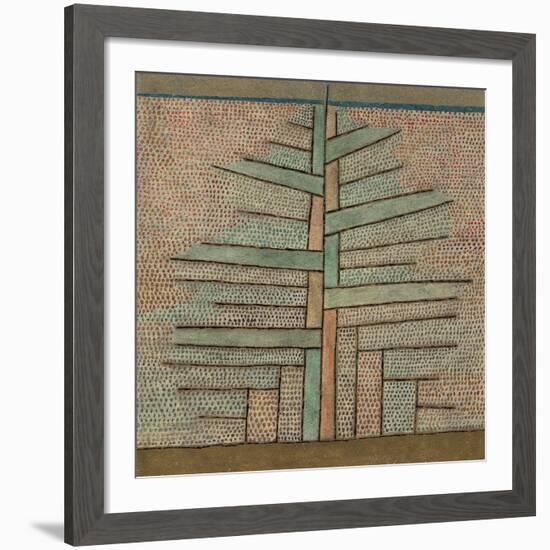 Pine Tree, 1932-Paul Klee-Framed Giclee Print