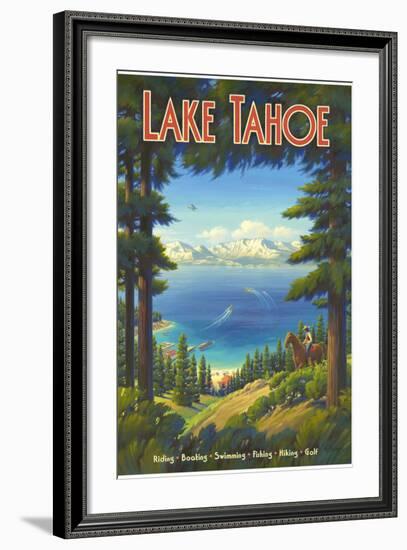 Lake Tahoe-Kerne Erickson-Framed Giclee Print