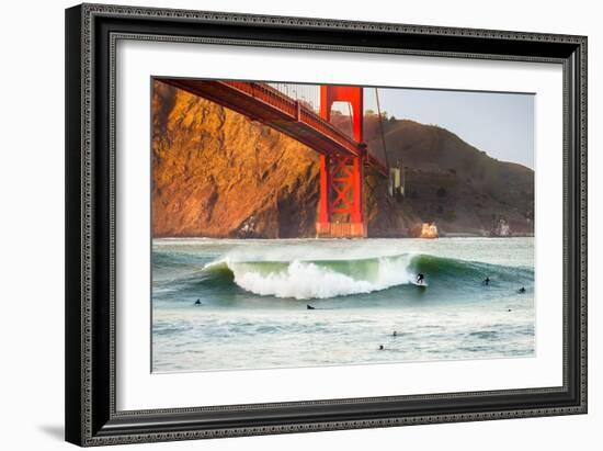 Golden Surf-Dave Gordon-Framed Photographic Print