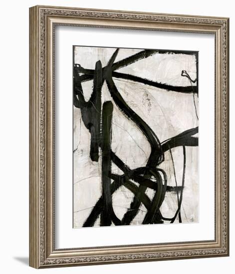 Graphical Lines 5-Design Fabrikken-Framed Art Print