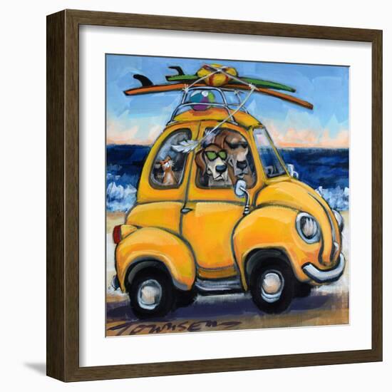 Beachy Keen-CR Townsend-Framed Premium Giclee Print