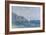 Cliffs and Sailboats at Pourville-Claude Monet-Framed Giclee Print