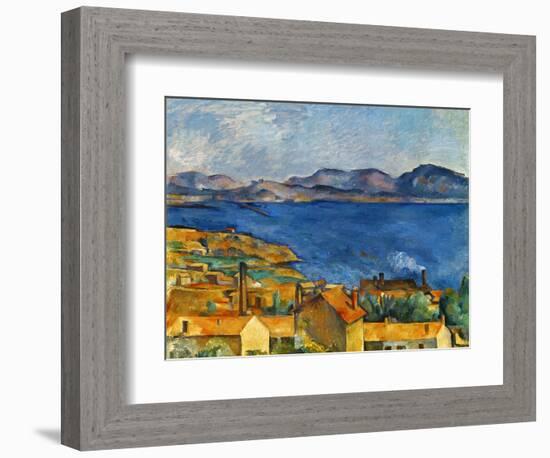 Cezanne:Marseilles,1886-90-Paul Cézanne-Framed Giclee Print