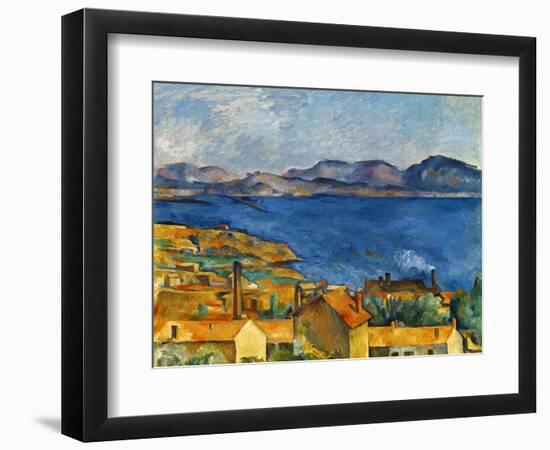 Cezanne:Marseilles,1886-90-Paul Cézanne-Framed Giclee Print