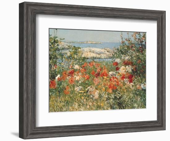 Ocean View-Childe Hassam-Framed Art Print