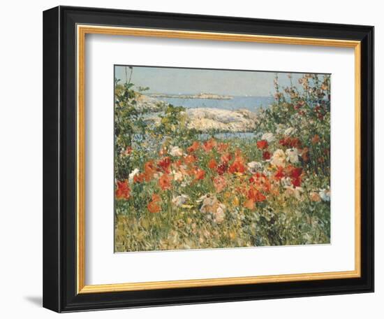 Ocean View-Childe Hassam-Framed Art Print