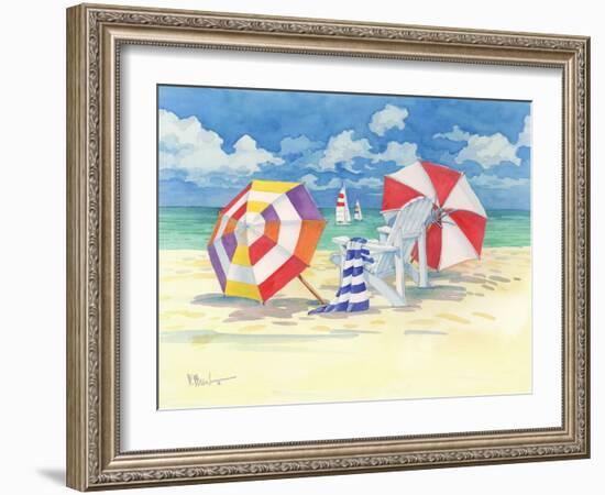 Sunnyside Beach-Paul Brent-Framed Art Print