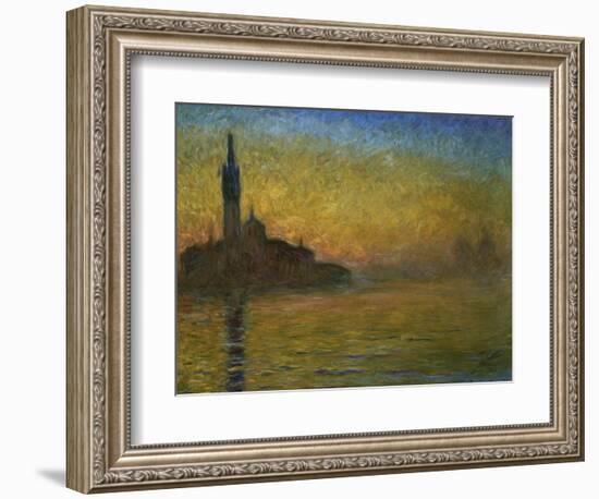 Twilight in Venice-Claude Monet-Framed Giclee Print