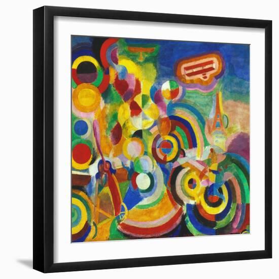 Delaunay: Hommage Bleriot-Robert Delaunay-Framed Giclee Print