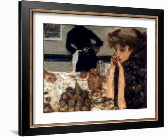 Bonnard: Breakfast, C1899-Pierre Bonnard-Framed Giclee Print