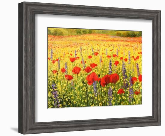 Sea Of Blossom-kirilstanchev-Framed Art Print