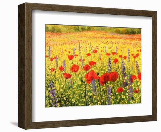 Sea Of Blossom-kirilstanchev-Framed Art Print