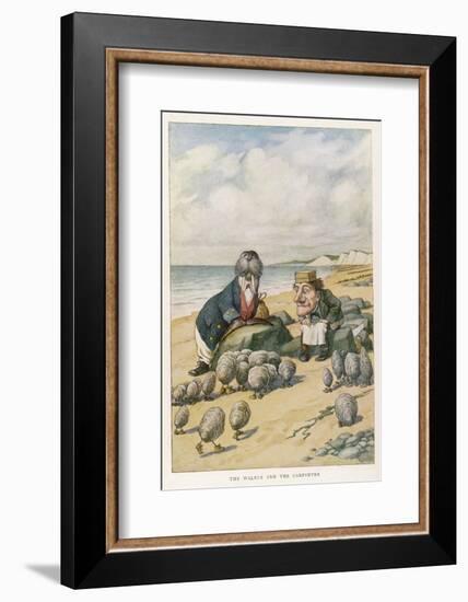 The Walrus and the Carpenter-John Tenniel-Framed Photographic Print