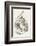 The White Rabbit Checks His Watch-John Tenniel-Framed Photographic Print