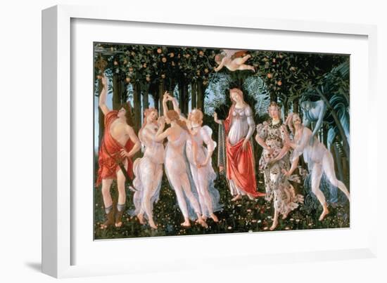 Primavera-Sandro Botticelli-Framed Art Print