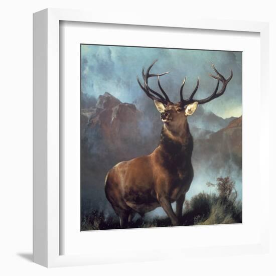 Monarch of the Glen-Edwin Henry Landseer-Framed Art Print