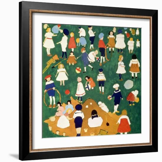 Children, 1908-Kasimir Malevich-Framed Giclee Print