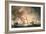 Battle of the Nile, 1st August 1798 at 10Pm, 1834-Thomas Luny-Framed Giclee Print